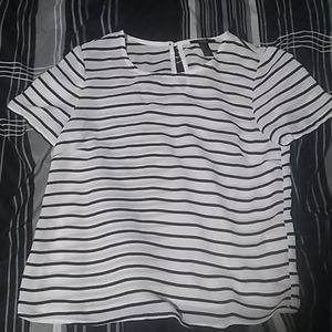 Forever 21 striped blouse
